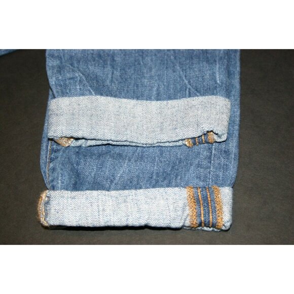 Lucky Brand jeans womens 6 Sienna Cigarette distressed 33 x 25 blue - Picture 10 of 11